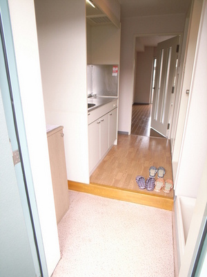 Entrance. I'm happy for those who shoes often because there is also a shoe box