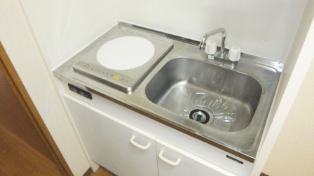 Kitchen. It has been changed to IH stove!