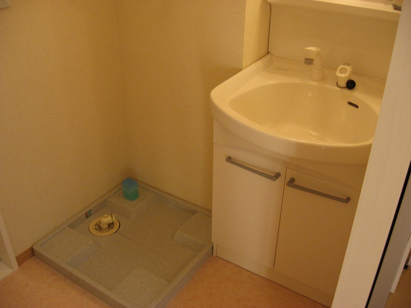 Entrance. Independent wash basin also has become a beautiful. .