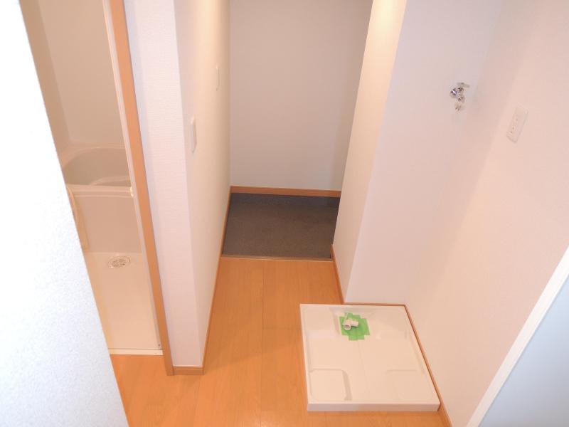 Other Equipment. Washing machine in the room of the peace of mind