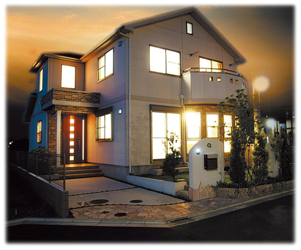 Model house photo. Model house