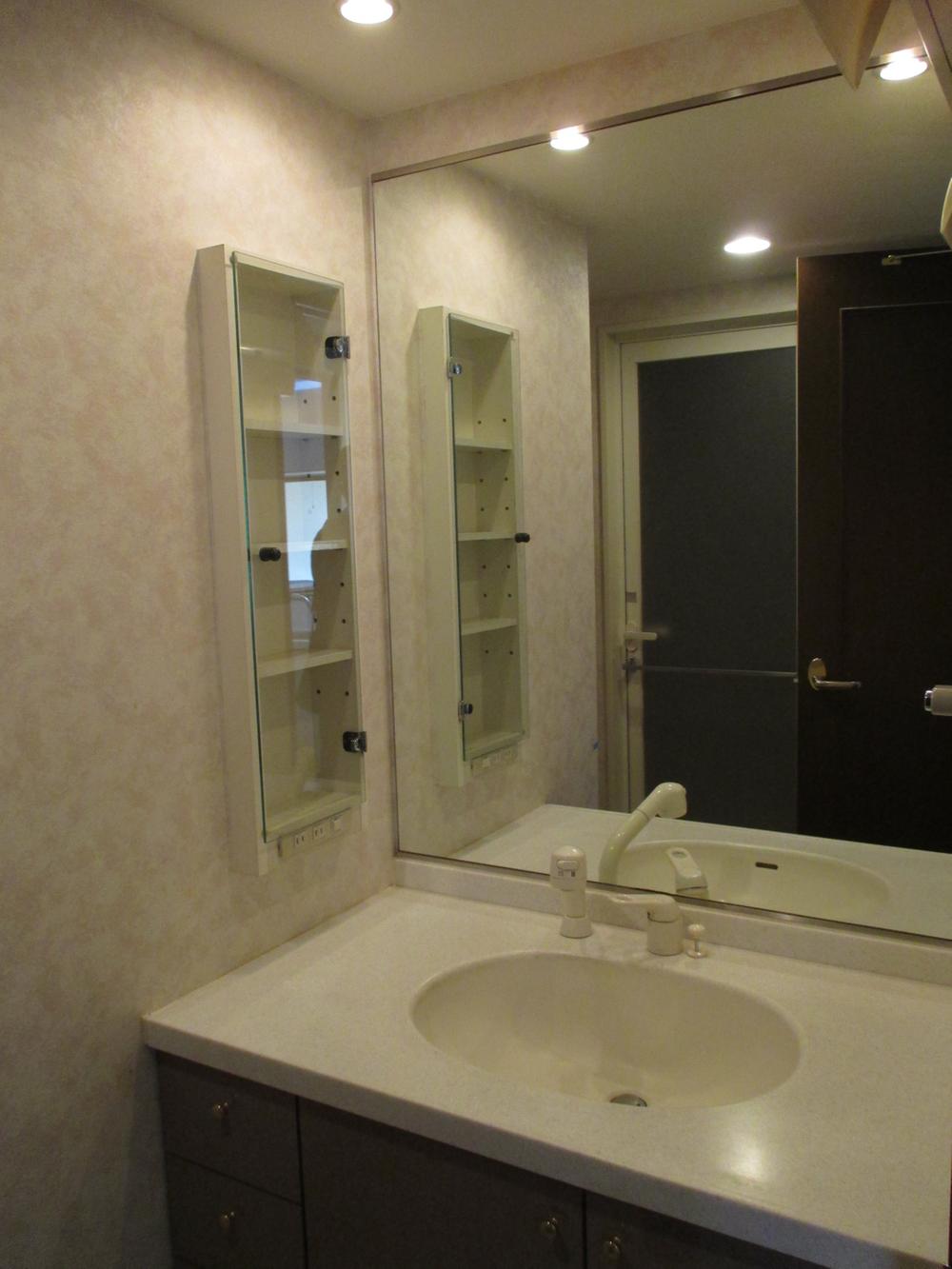 Wash basin, toilet. Vanity (2013 November shooting)