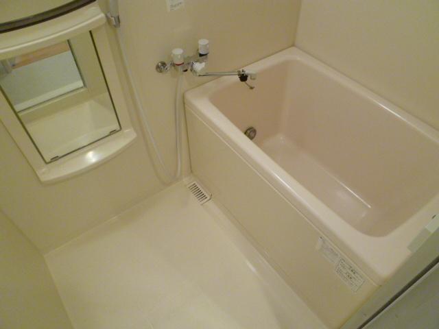 Bath. Shiny until the mirror