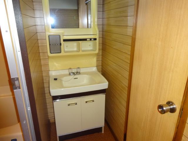 Washroom. Comfortable and happy independence washbasin