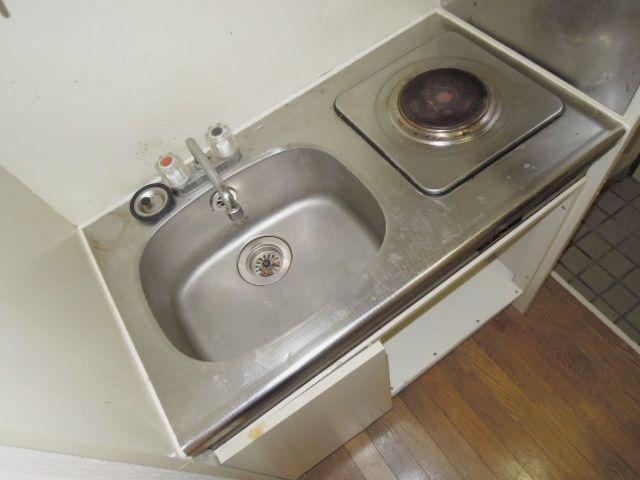 Kitchen. It is a simple kitchen.