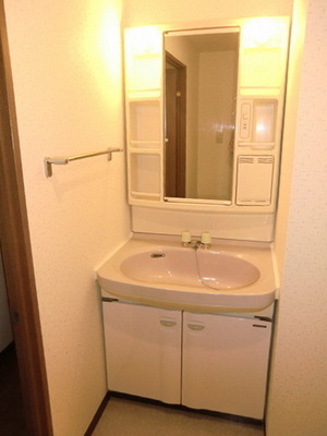 Washroom. I'm happy independence washstand