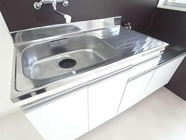 Kitchen. It seems to enjoy the day-to-day dishes.