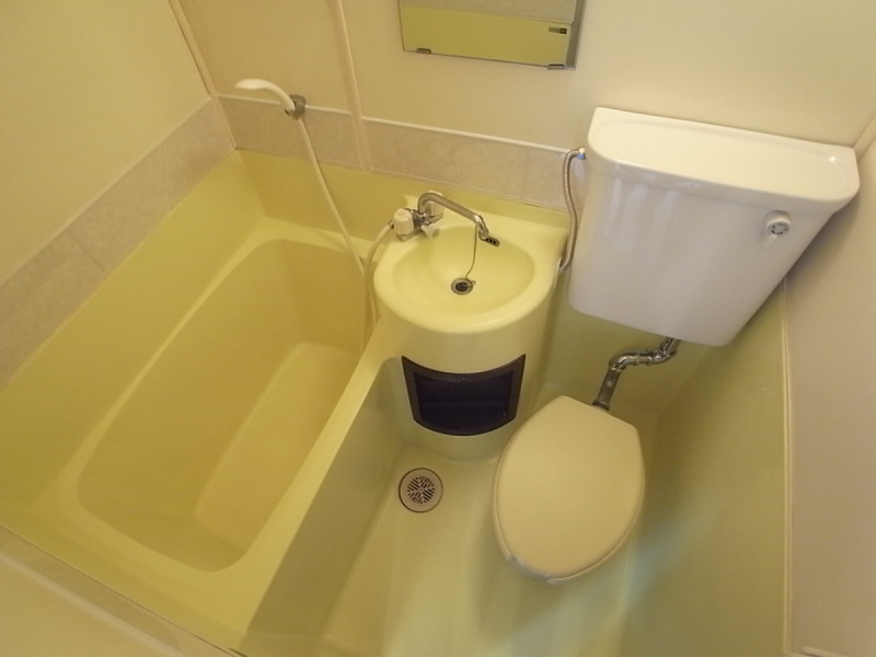 Bath. Function condensed three-point unit bus