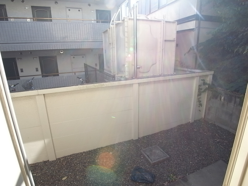 Balcony. Location is a quiet residential area