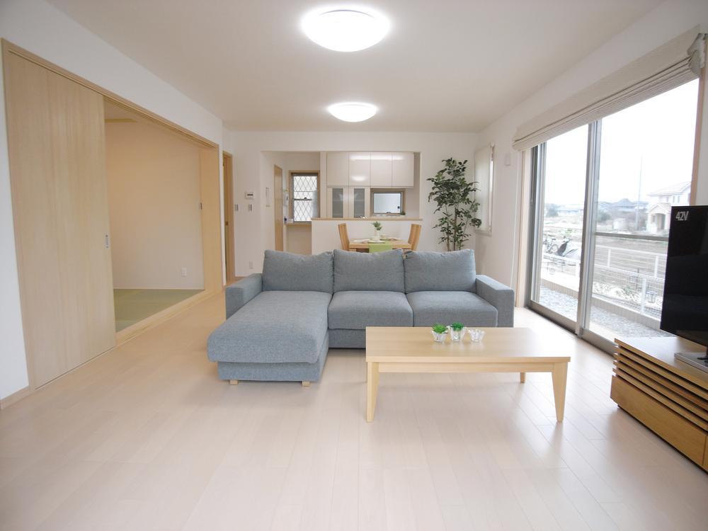 Building plan example (introspection photo). Building plan example building price 14 million yen, Building area 92.57 sq m