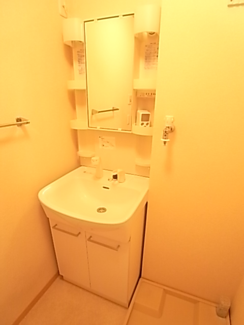 Washroom. Shampoo is Dresser.