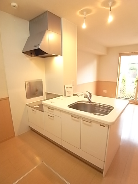 Kitchen. It is an open kitchen.