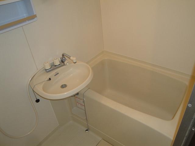 Bath. It is a bath with a wash basin