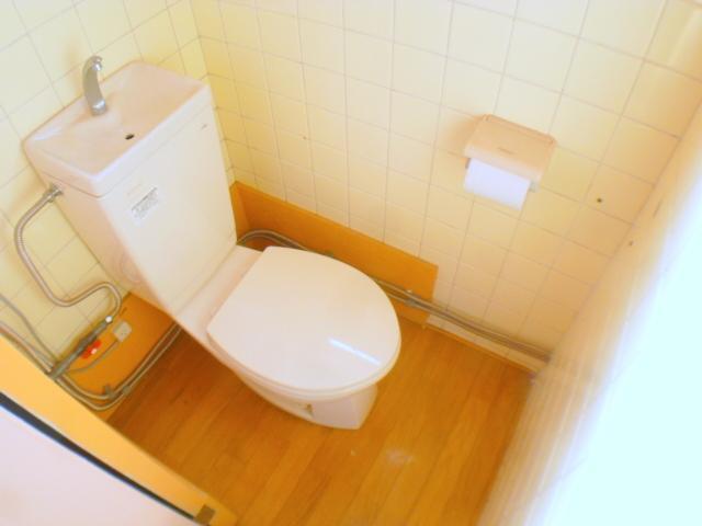 Toilet. Toilet has also been renovated
