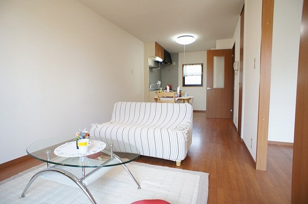 Living and room. It is a photograph of the other rooms