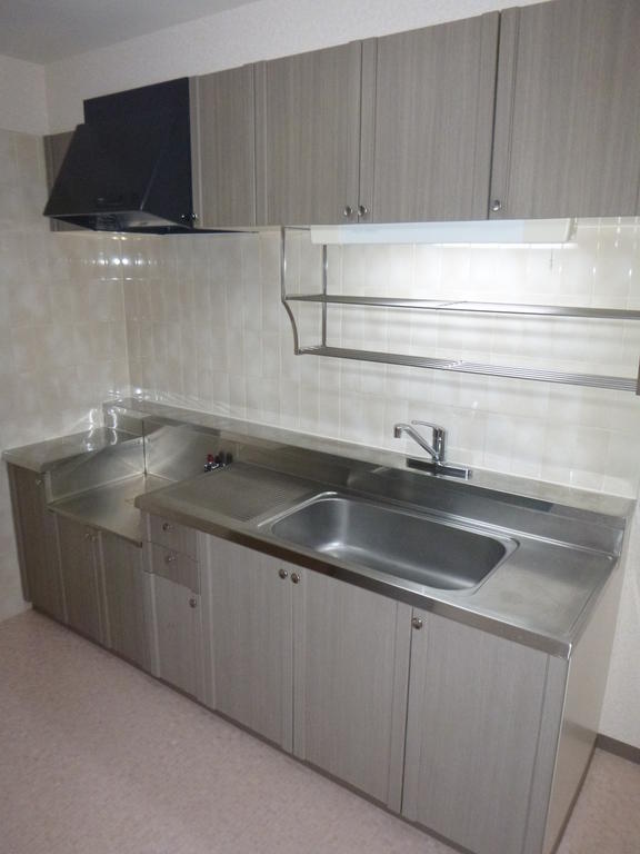 Kitchen. Spacious and comfortable in the kitchen.