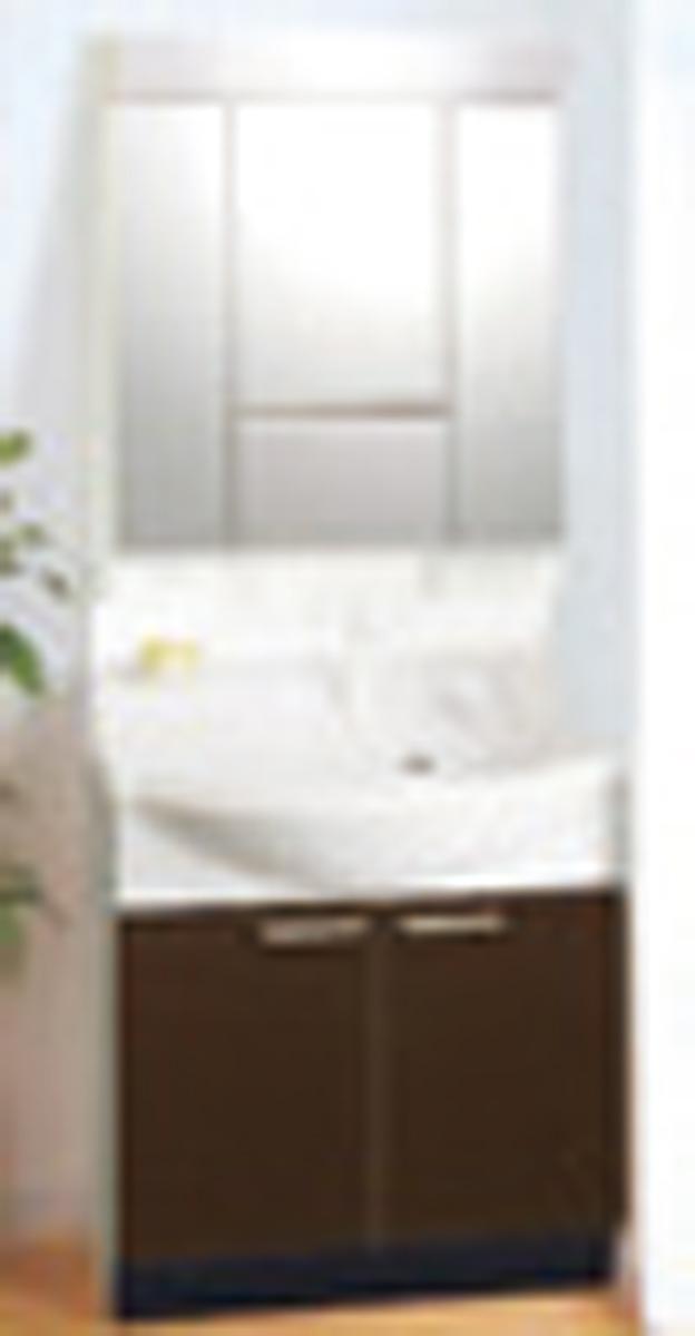 Model house photo. Shampoo dresser