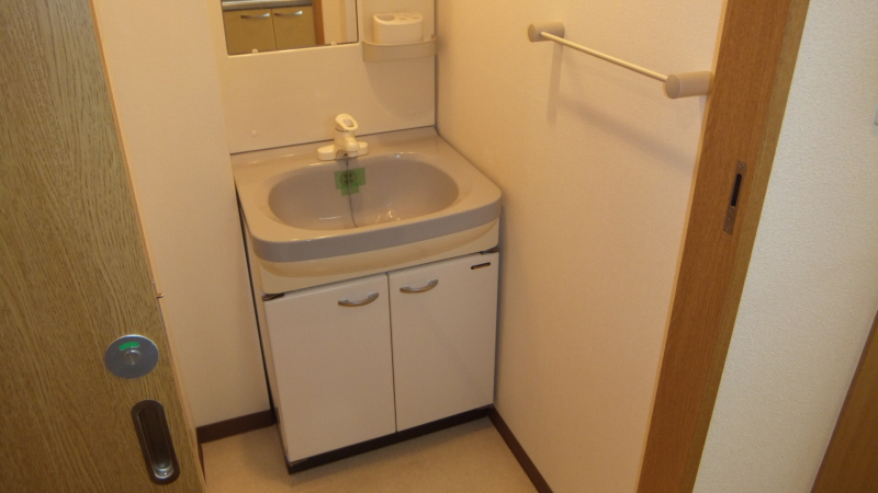 Washroom. Wash basin is beautiful.