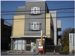 post office. Funabashi three mountains 637m to the post office