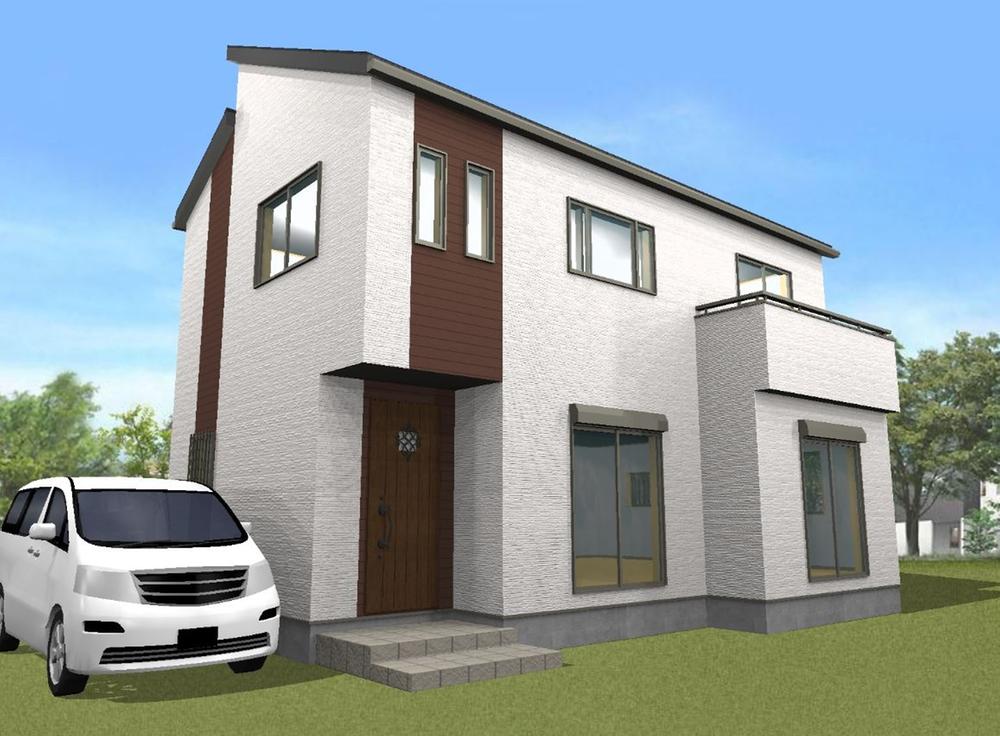 Building plan example (Perth ・ appearance). Building plan example (No. 3 locations) Building Price 15 million yen, Building area 101.02 sq m