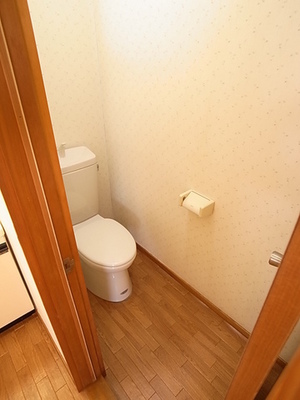 Toilet. Western-style toilet with cleanliness ☆