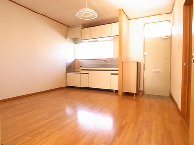 Living and room. Spacious living room ☆ I want to enclose the delicious cuisine!