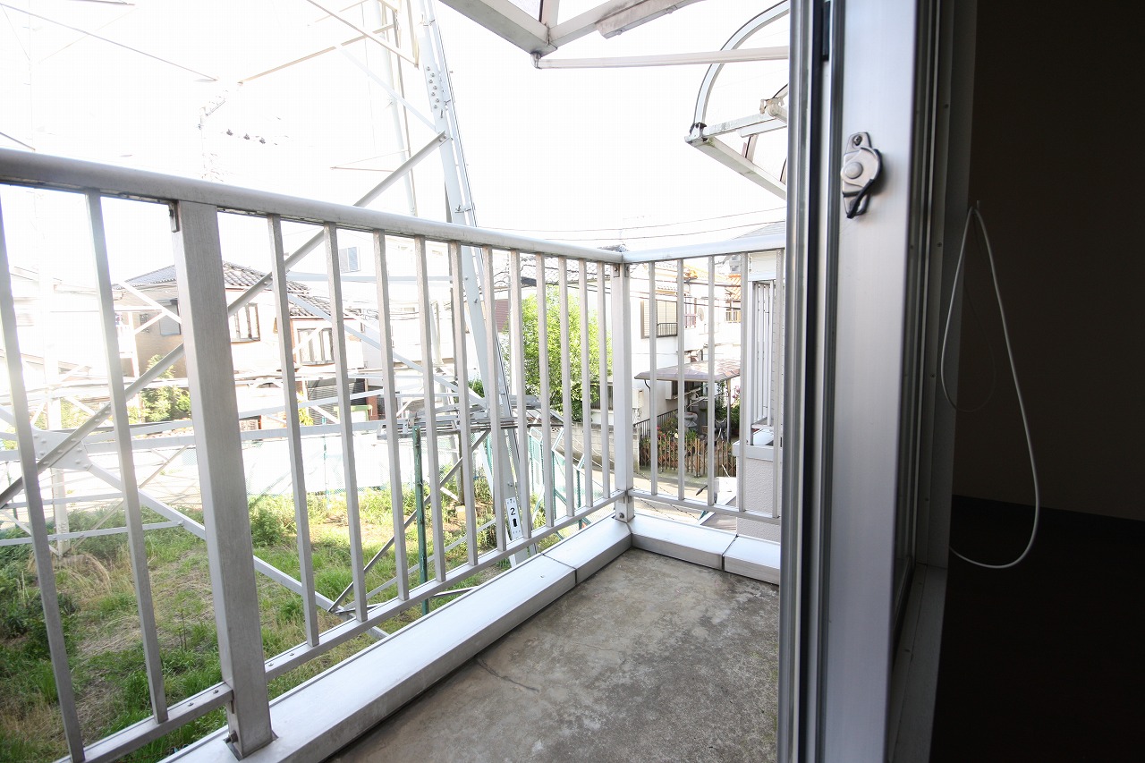 Balcony. Spacious balcony.