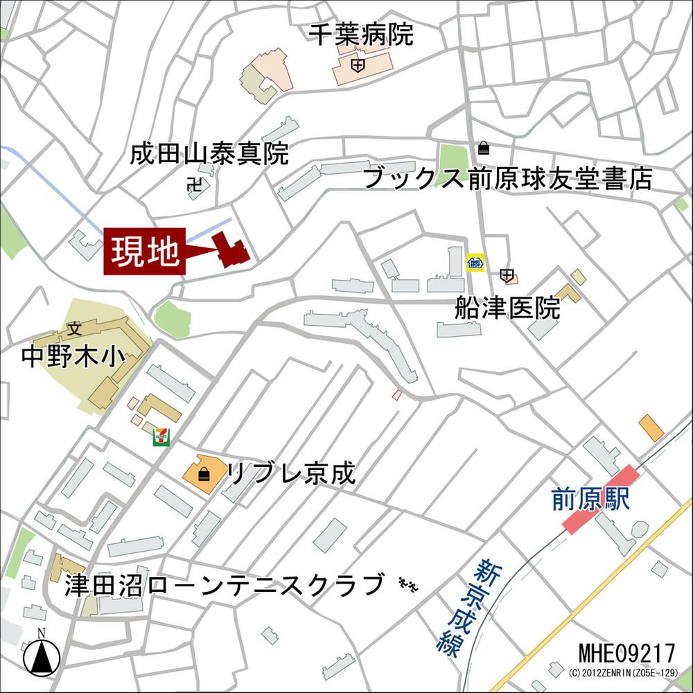 Local guide map