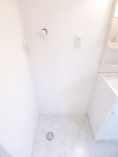 Other Equipment. Wash basin next to it becomes the washing machine Storage