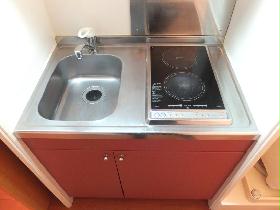 Kitchen. Two-burner electric stove