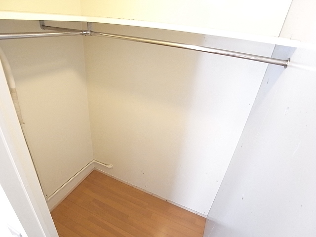 Receipt. Walk-in closet that do not bother to storage.