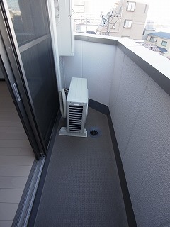 Balcony. Spacious balcony