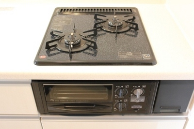 Kitchen. It is a two-necked grill kitchen ☆