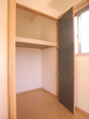 Receipt. Large closet is excellent storage capacity.