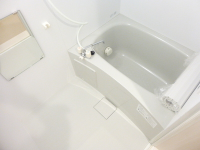 Bath. Unused clean bathtub has a good feeling, Fatigue will take.