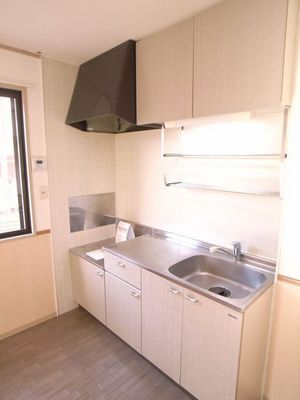 Kitchen. Easy-to-use spread in the kitchen ☆