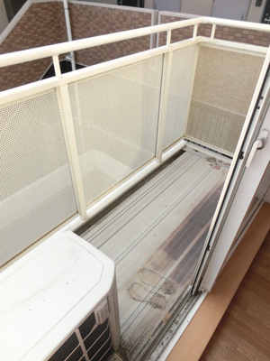 Balcony. Sunny balcony