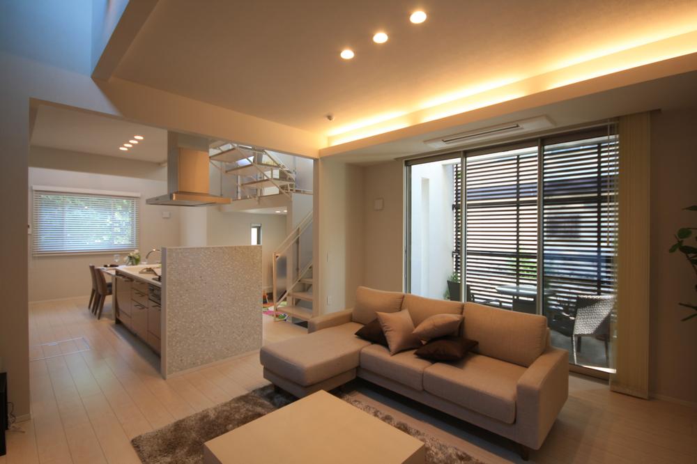 Model house photo. Model house