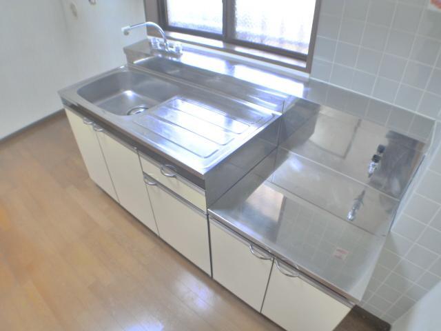Kitchen. It is a two-burner stove definitive type of kitchen.