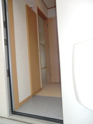 Entrance. Entrance with shoe storage