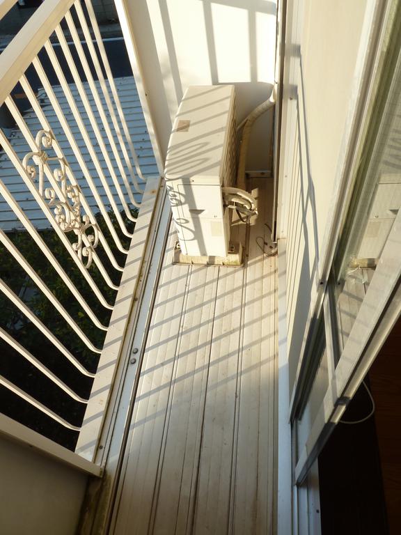 Balcony. It is Sunny warm balcony.