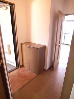 Entrance. Visitors are first, Corresponding here Entrance hall