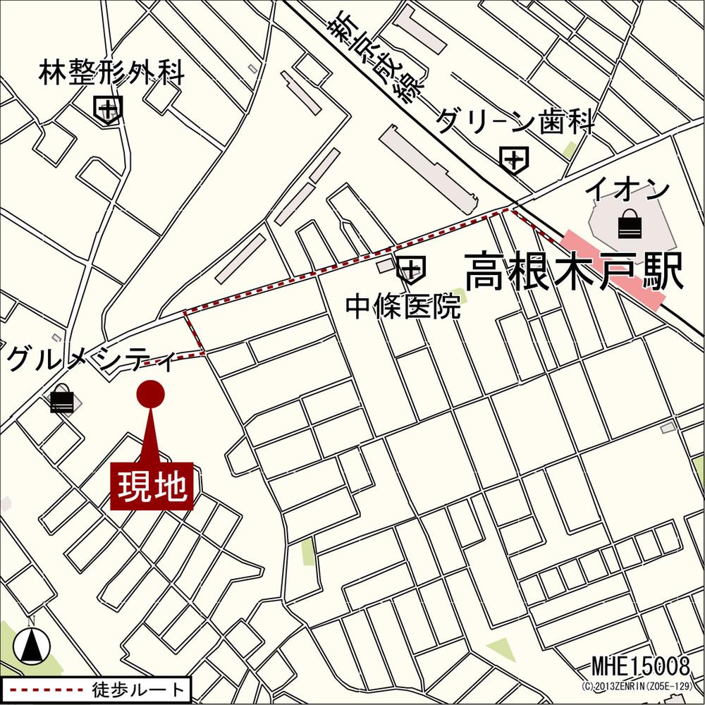 Local guide map
