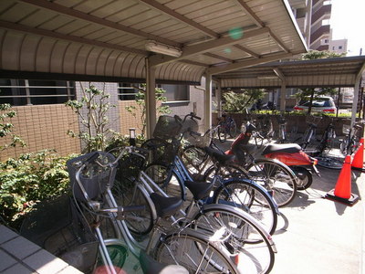 Other common areas. Bike storage is covered!