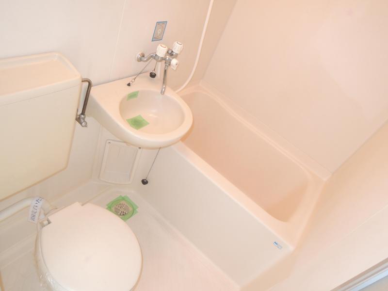 Bath. Simple unit bus