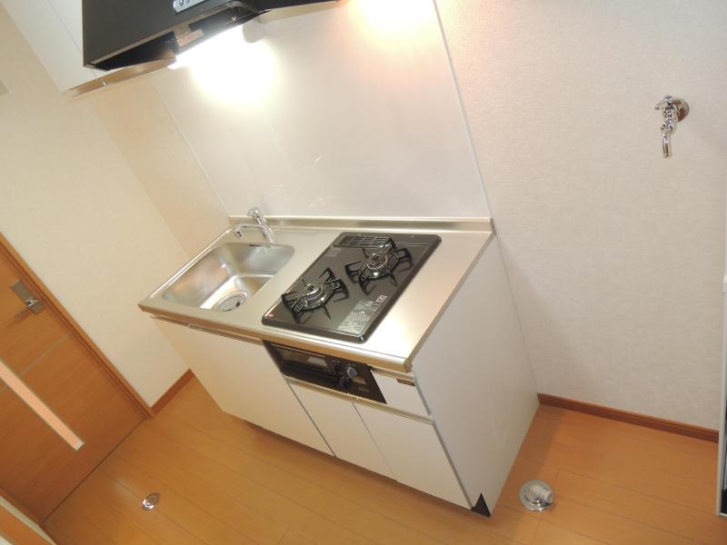 Kitchen. There is also a washing machine in the kitchen yard