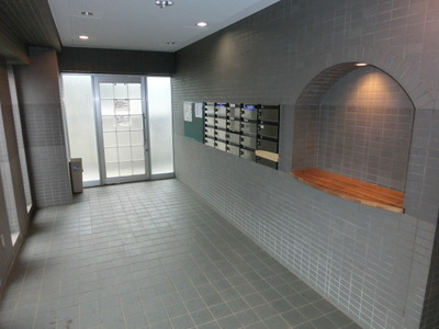 Security. Set post in the entrance