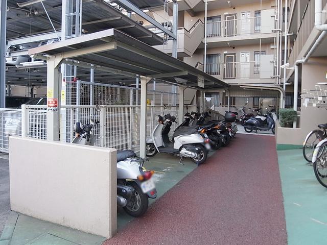 Other common areas. Bike shelter