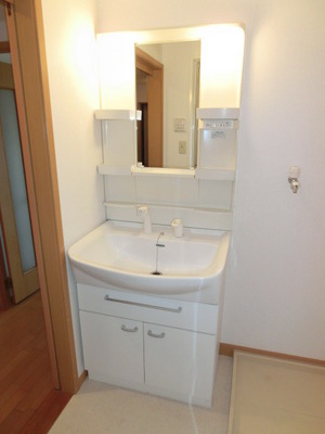 Washroom. Happy independence washbasin