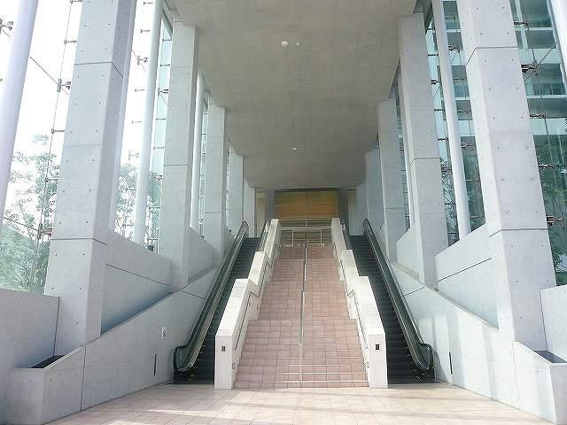 Entrance. Lobby until you up to the second floor in the elevator
